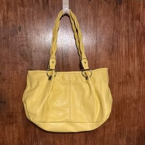 NWOT Butter Soft Yellow Purse